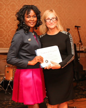 Roz Costabile, Village Mentor Award recipient