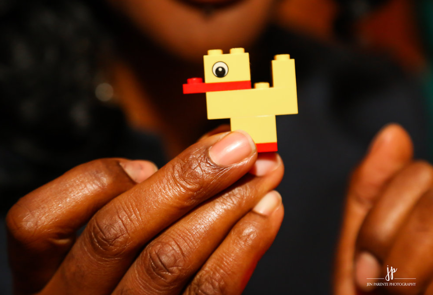 "Everything starts with a little Lego idea," says Colin Gillespie, President of Lego Education